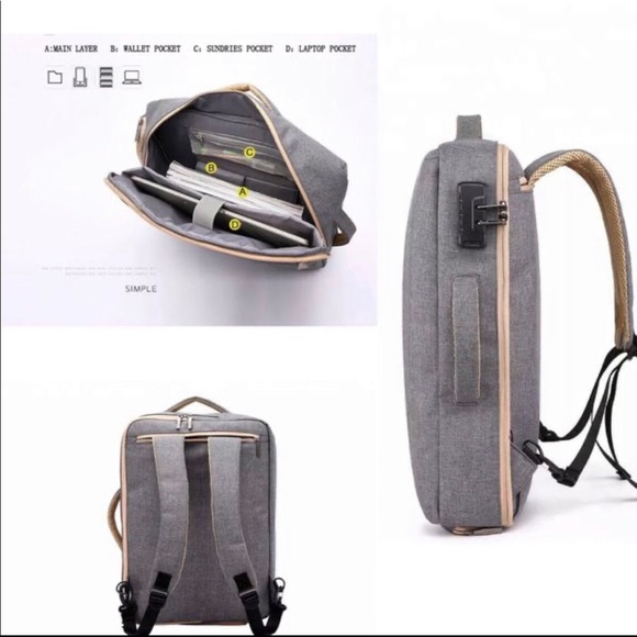 🎉HP💥BEST SELLER• Backpack With Passcode - Picture 6 of 8